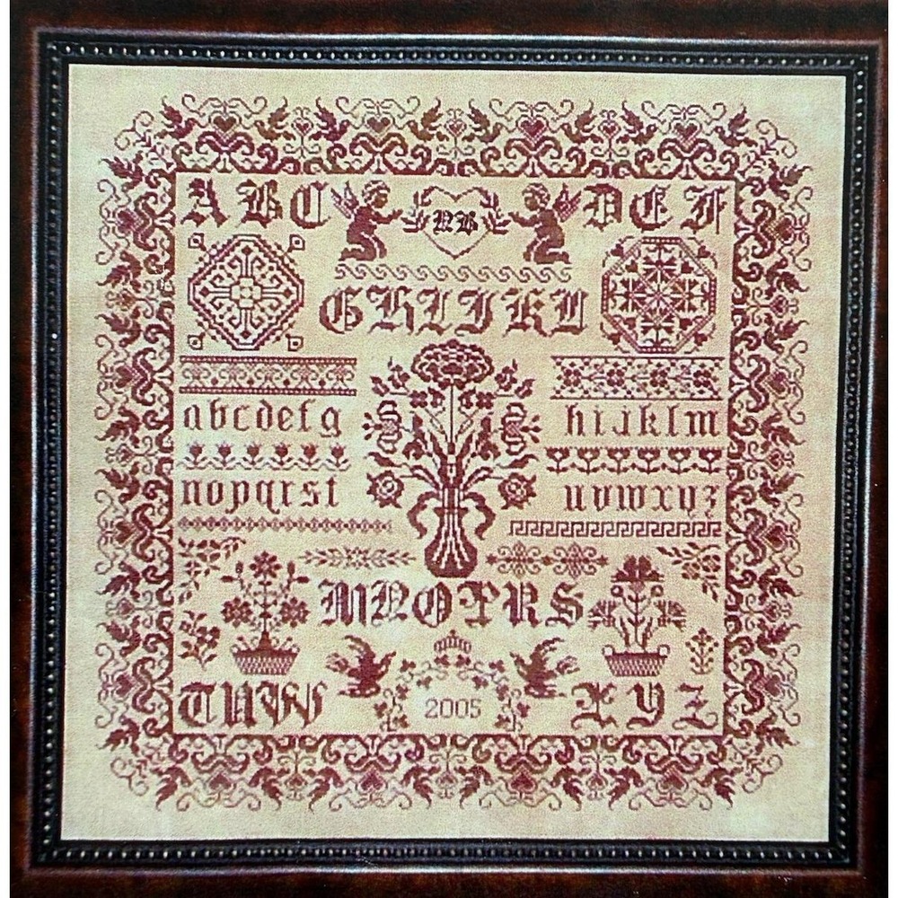A Love Song Cross Stitch Pattern By Fouroaks Designs OOP